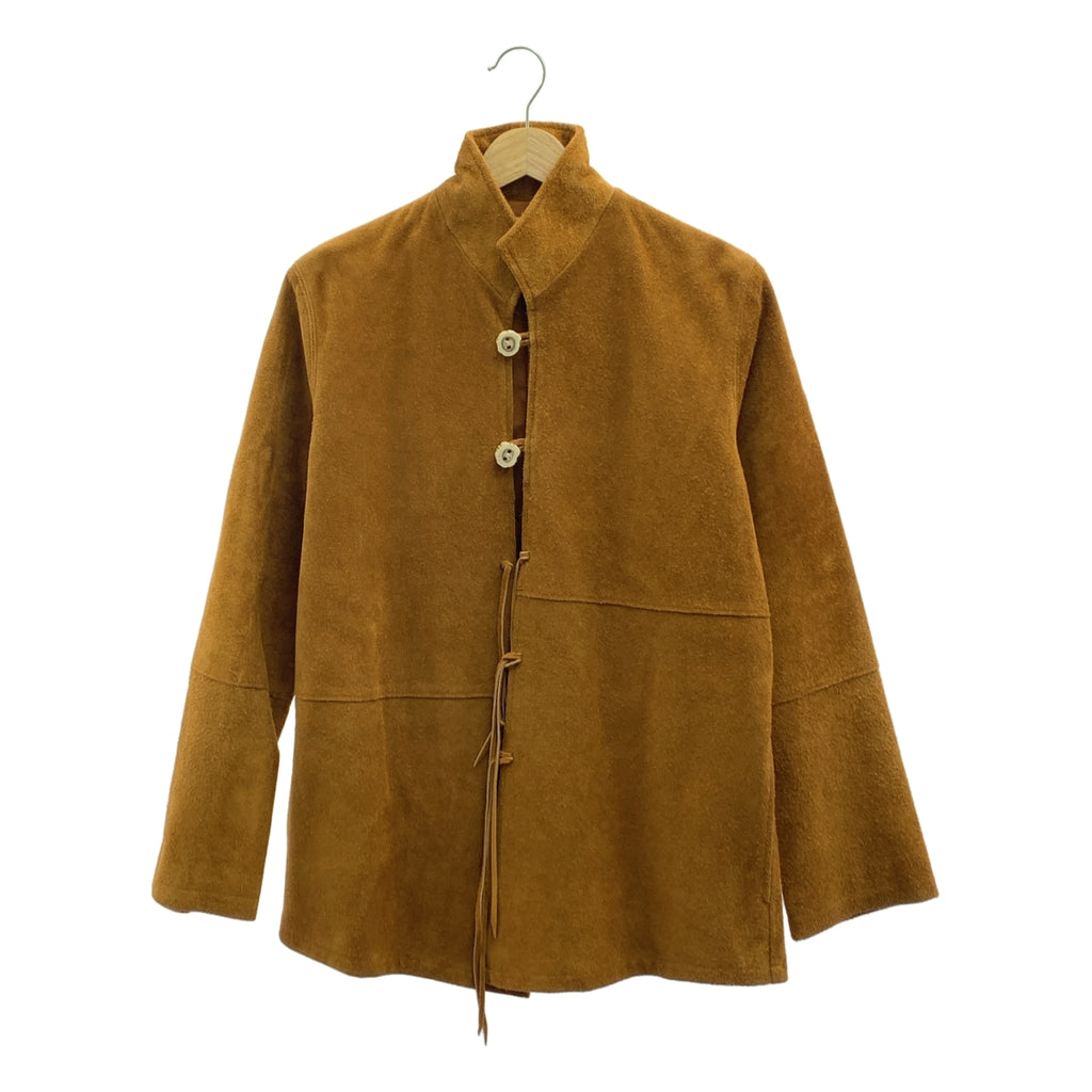 NOWOS / ノーウォス | 牛革 カウレザー スエード ジャケット | M | レディース