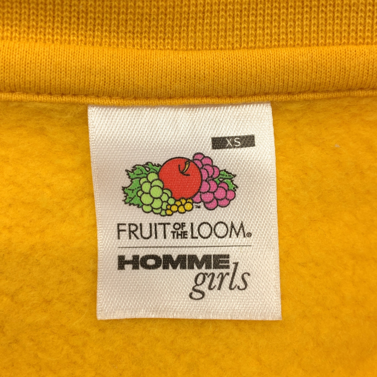 HOMME girls / オム ガールズ | Ron Herman 別注 / ロゴパッチ スウェット | XS | レディース