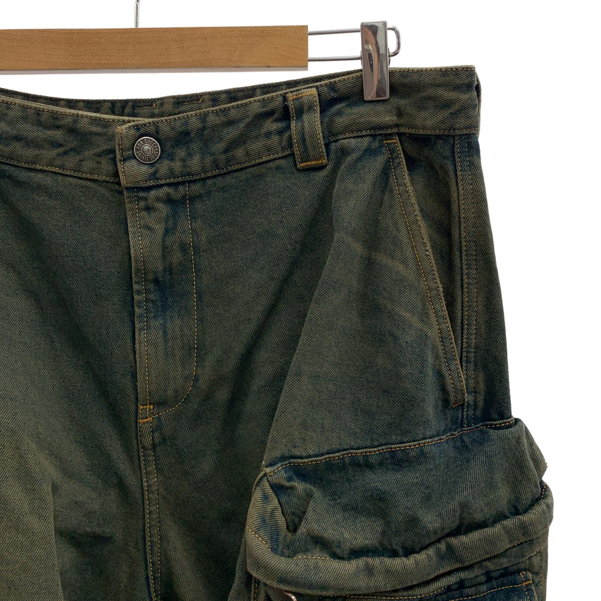 DIESEL / ディーゼル | デニム ワイド カーゴ パンツ | 31 | メンズ