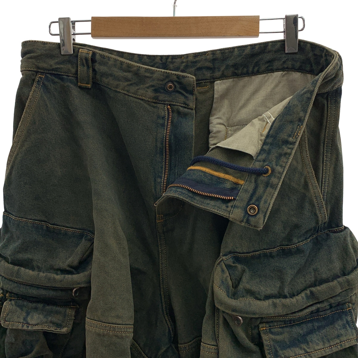 DIESEL / ディーゼル | デニム ワイド カーゴ パンツ | 31 | メンズ