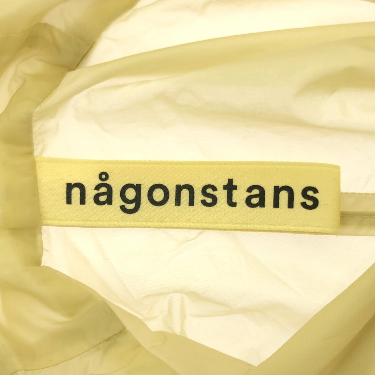 nagonstans / Nagonstans | Sheer Taffeta Balloon Short Blouson | 36 | Women's