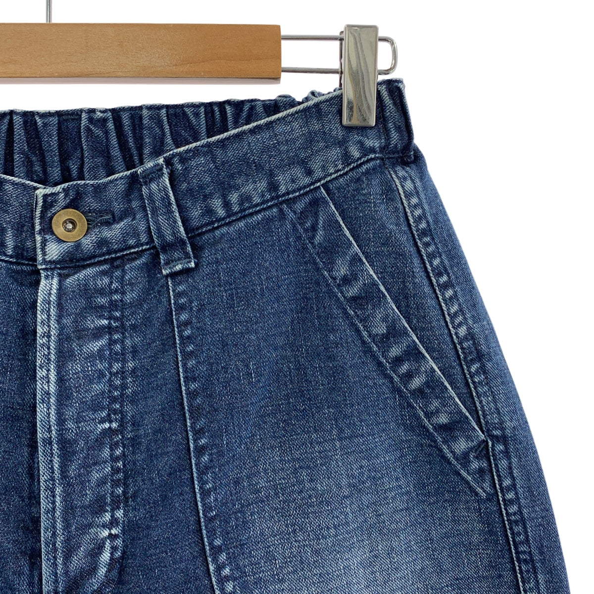 journal standard luxe / 저널 스탠다드 럭스 | 2024SS | 12OZ 데님 베이커 팬츠 | S | 여성