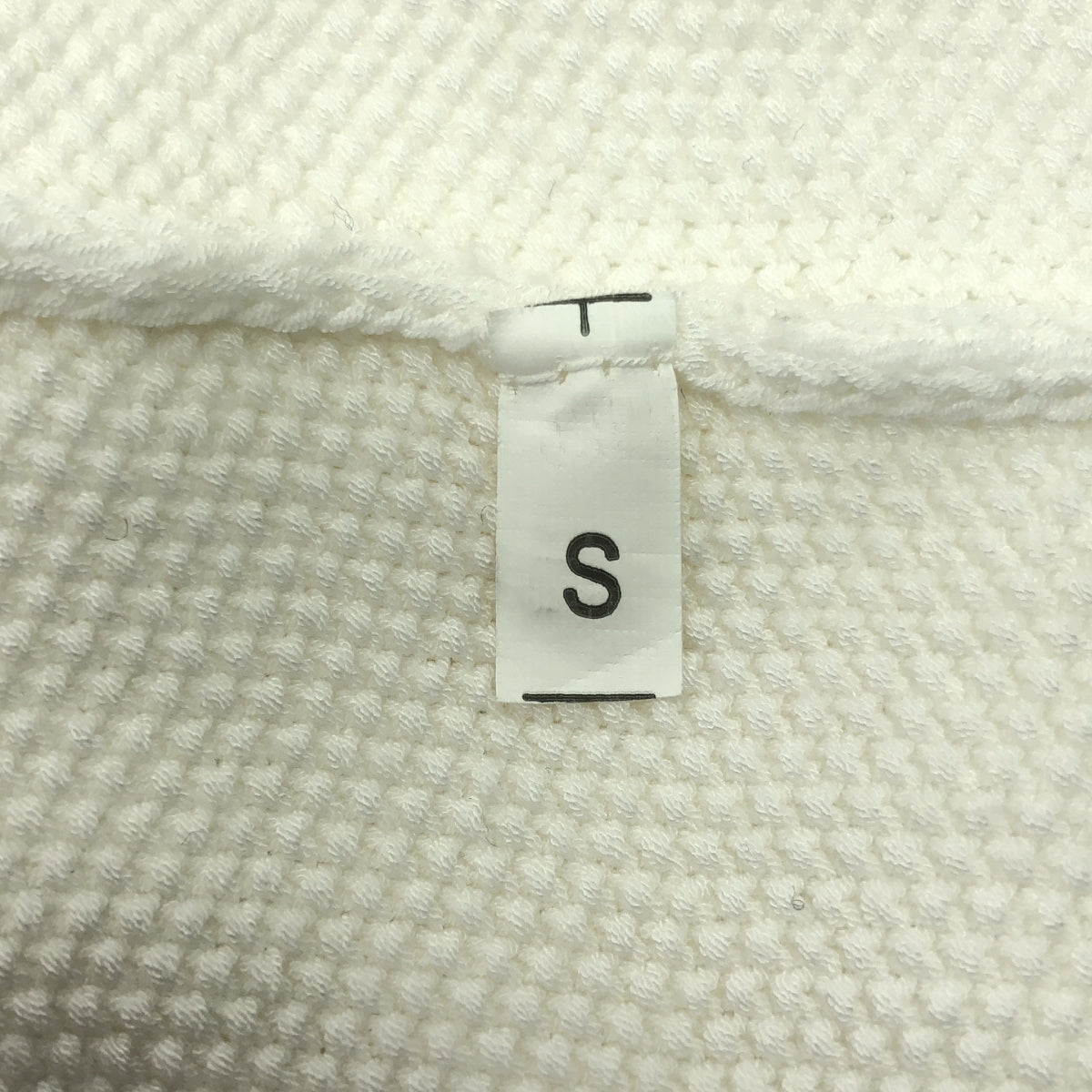 Max Mara / 맥스 마라 | 프릴 슬리브 풀오버 니트 | S | 화이트 | 여성