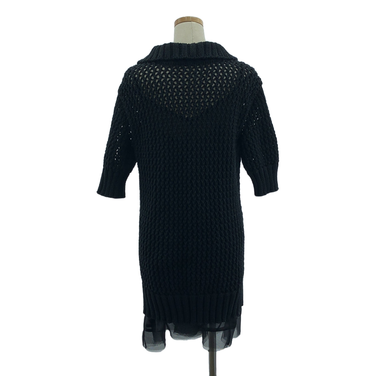 sacai | Layered Short Sleeve Dress | 1 | Women's