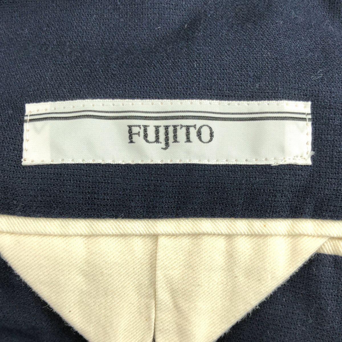 FUJITO / 후지토 | 코튼 커버 올 재킷 | M | 네이비 | 남성