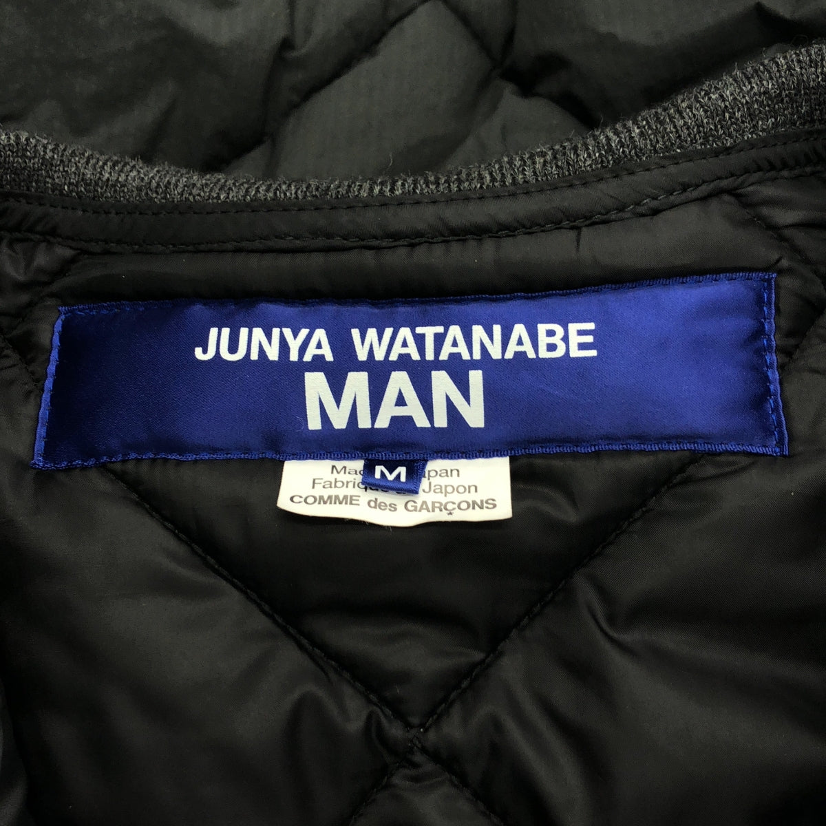 JUNYA WATANABE MAN / 준야와타나베만 | 2023AW | 나일론 립스톱 퀼팅 재킷 | M | 남성