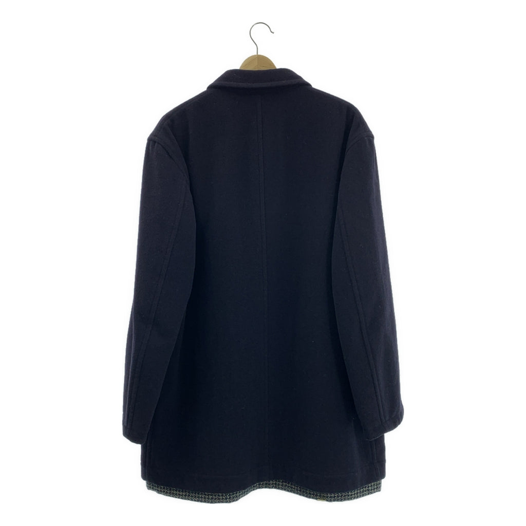 COMME des GARCONS HOMME / 콤데 갤슨 옴므 | 1995 | 뒤집을 수있는 울 퀼팅 싱글 롱 재킷 |