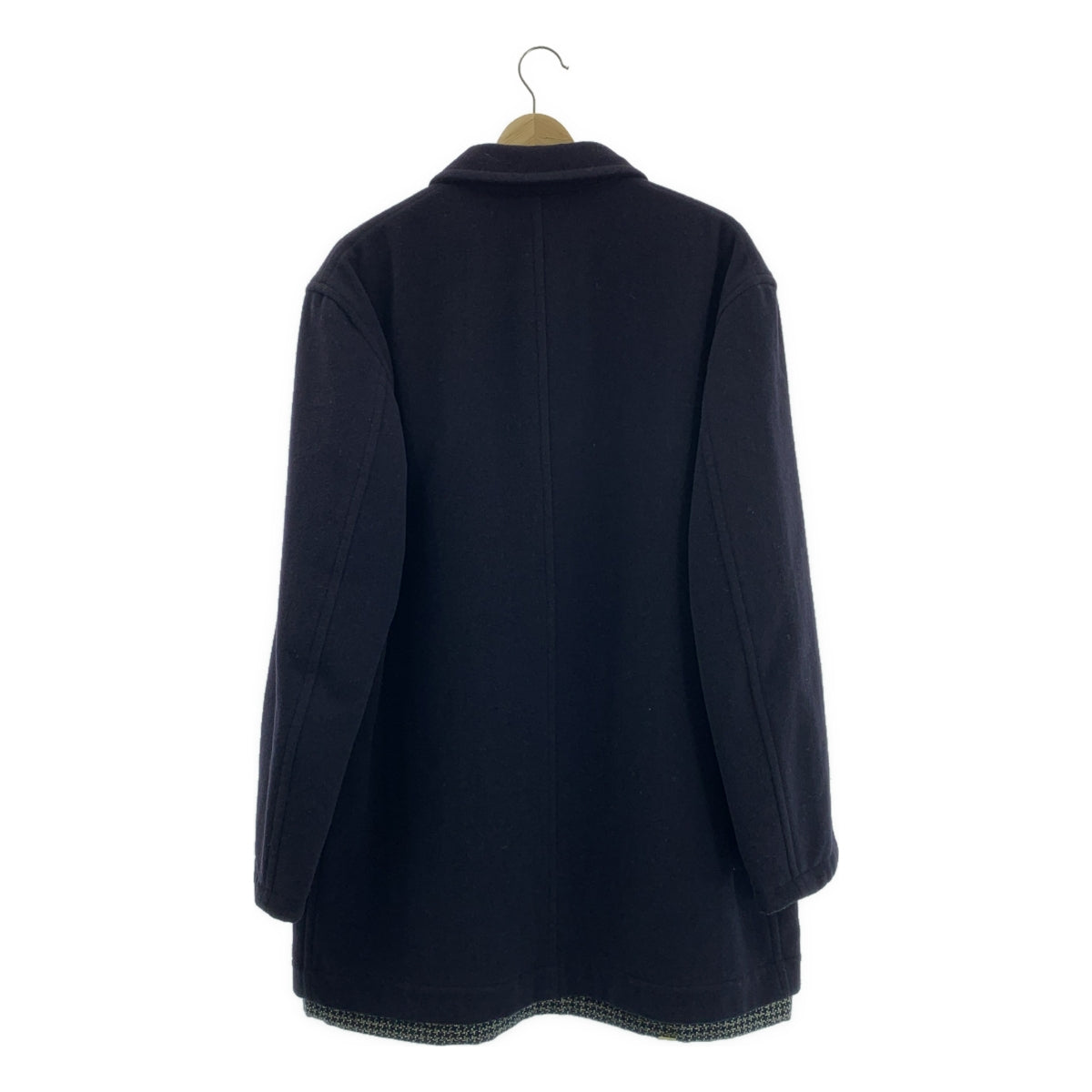 COMME des GARCONS HOMME / 콤데 갤슨 옴므 | 1995 | 뒤집을 수있는 울 퀼팅 싱글 롱 재킷 |