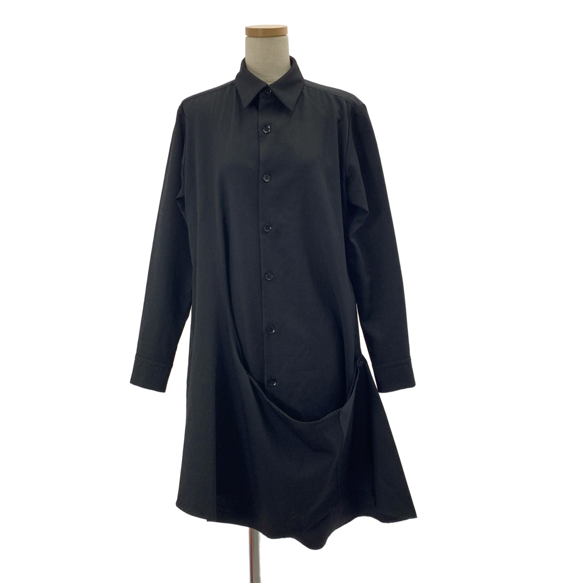 Y's / ワイズヨウジヤマモト | 2002AW | ウール レイヤード シャツ ワンピース | 1 | レディース