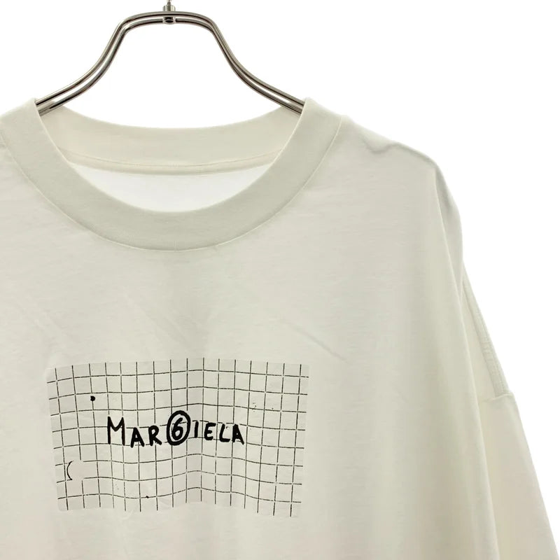 MM6 Maison Margiela / エムエムシックスメゾンマルジェラ | 2022SS | コットン プリント クルーネック カットソー | M | レディース