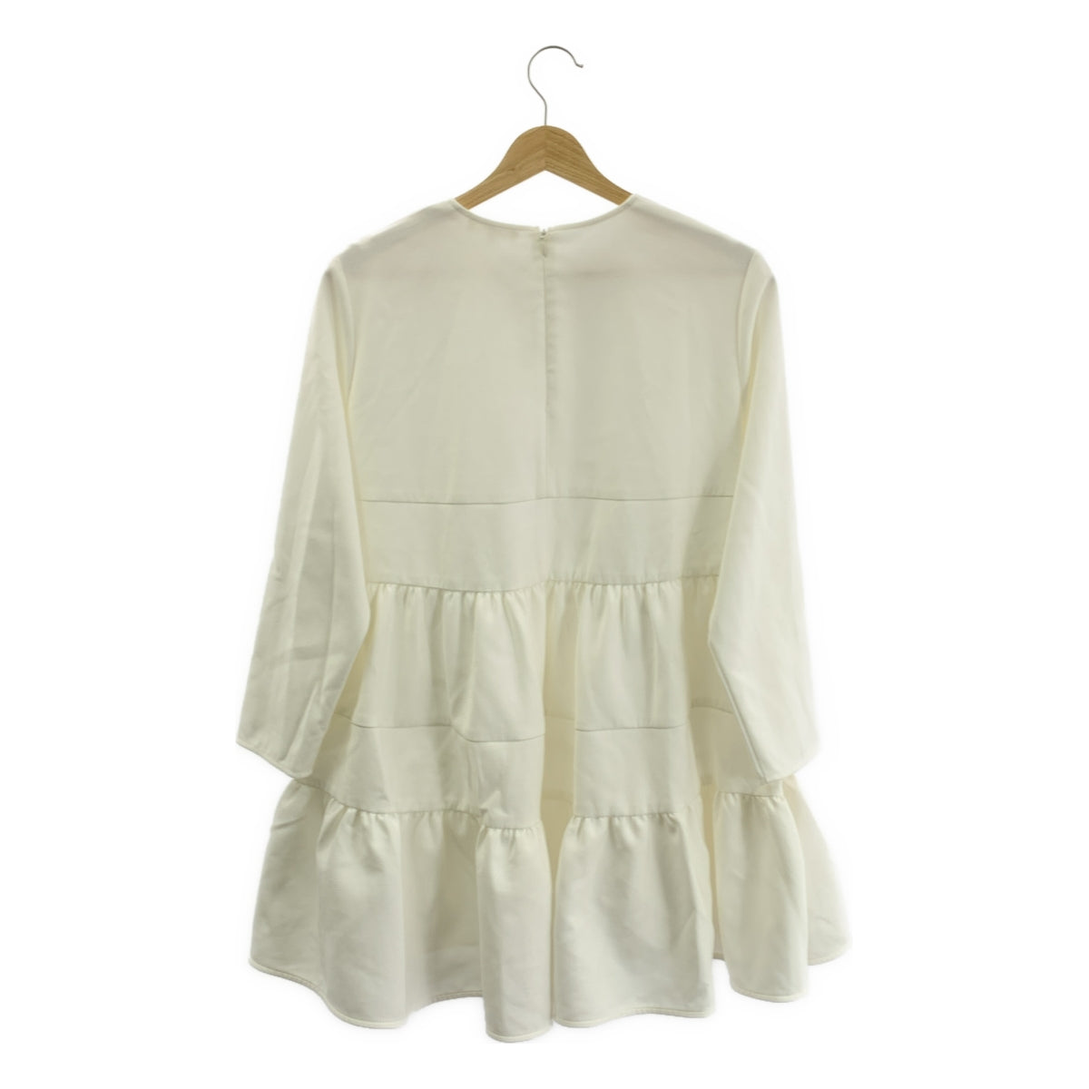 yori / 요리 | 매트 더블 크로스 티어드 블라우스 컷소우 | 38 | 여성