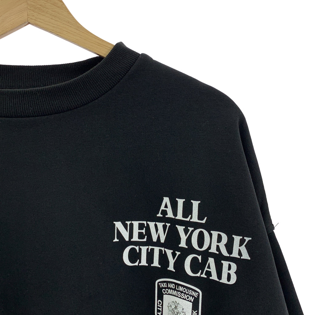 GOOD ROCK SPEED / グッドロックスピード | NYCロゴ 裏起毛 クルーネック トレーナー スウェット | M | レディース