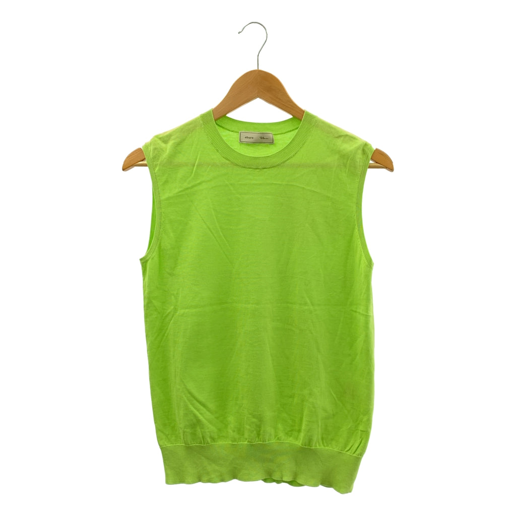 ebure / ebure | × Ron Herman 特別訂購絲棉無袖針織衫 |