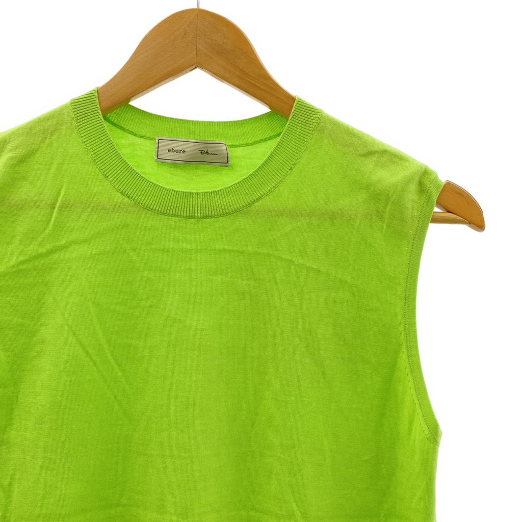 ebure / ebure | × Ron Herman 特別訂購絲棉無袖針織衫 |