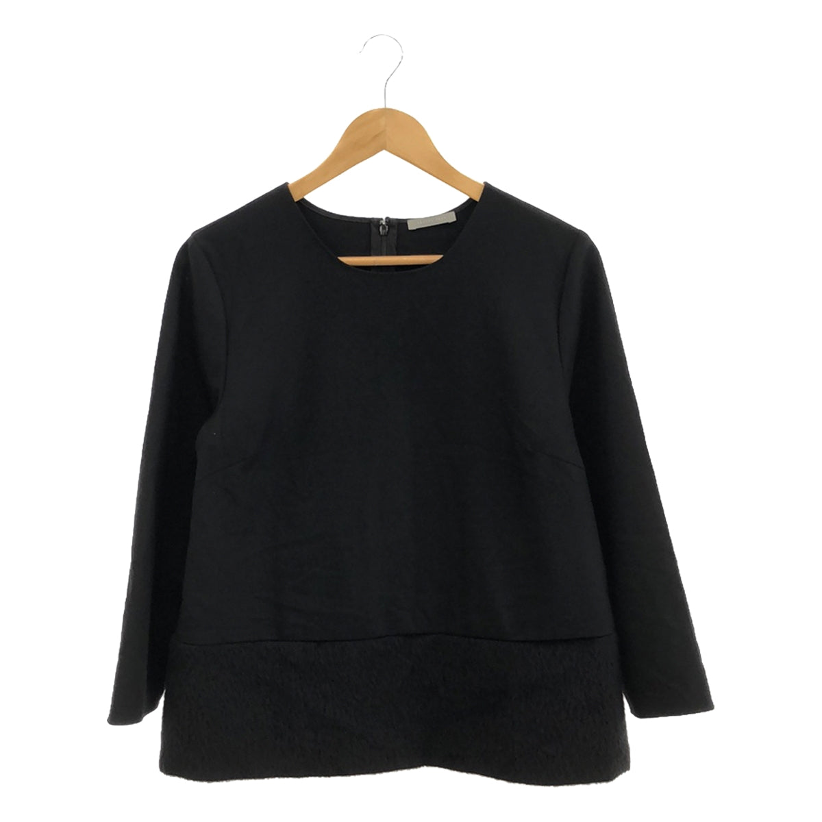 theory luxe / theory luxe | SAXONY SOFT SYDNEY pullover blouse | 40 | Black | Women's