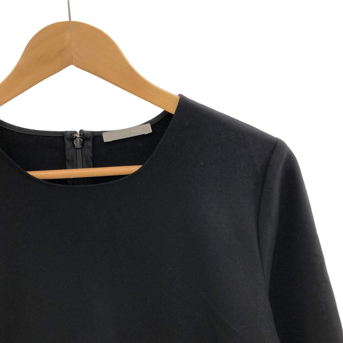 theory luxe / theory luxe | SAXONY SOFT SYDNEY pullover blouse | 40 | Black | Women's