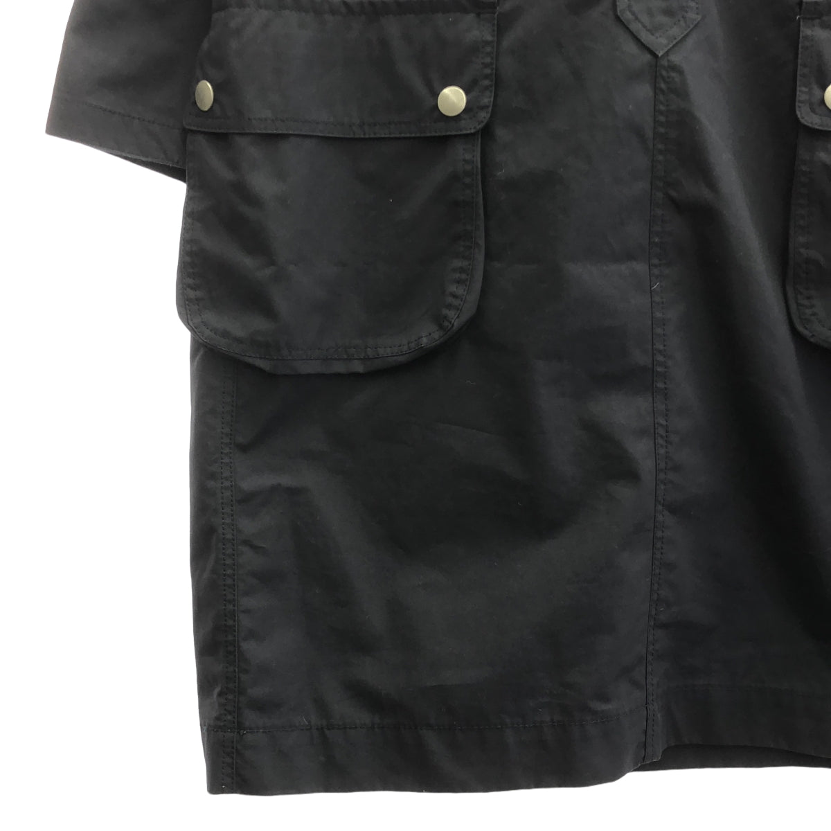 【美品】  NIGEL CABOURN / ナイジェルケーボン | ラグランスリーブ プルオーバー コート | 8 | ネイビー | レディース