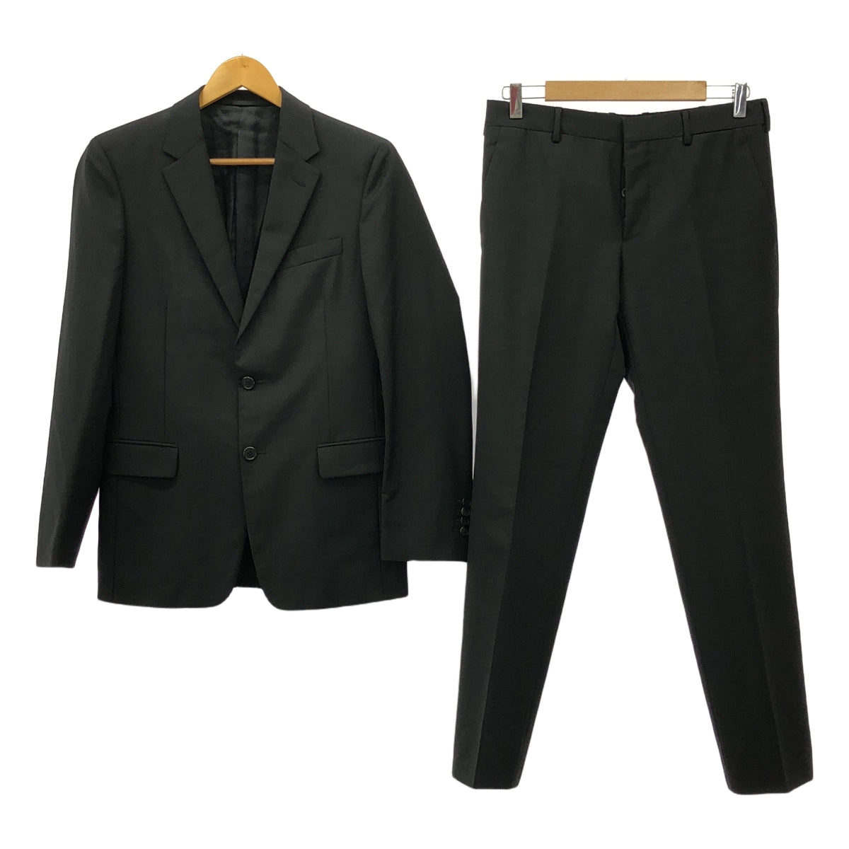 PRADA | Set of 2B single-breasted tailored jacket and slacks | 46 | Men's