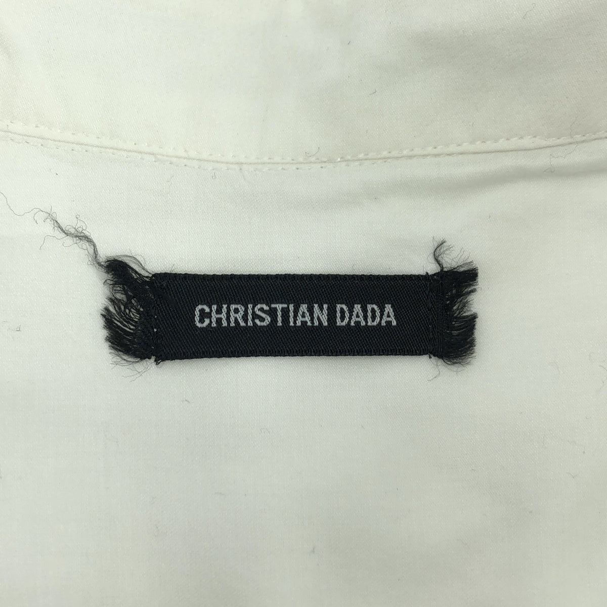 CHRISTIAN DADA / クリスチャンダダ | AFW PRINT OVERSIZED SHIRTS オーバーサイズシャツ | 48 | ホワイト | メンズ