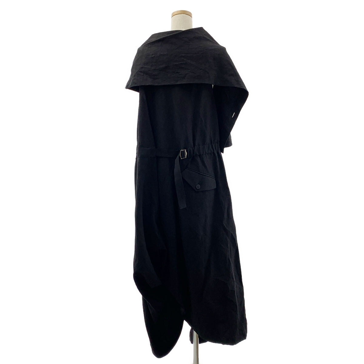 ISSEY MIYAKE / 잇세이 미야케 | Enclothe 점프 슈트 올인원 팬츠 | 2 | 블랙 | 여성