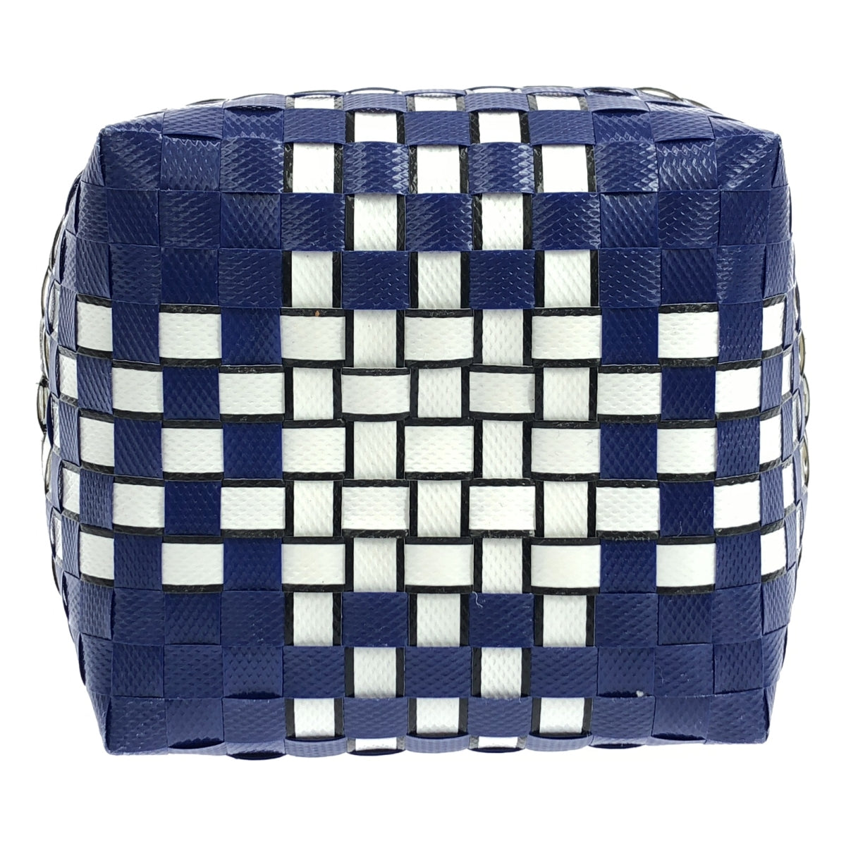 MARNI / Marni | MARNI MARKET One-handle basket bag | Navy/White | Women's