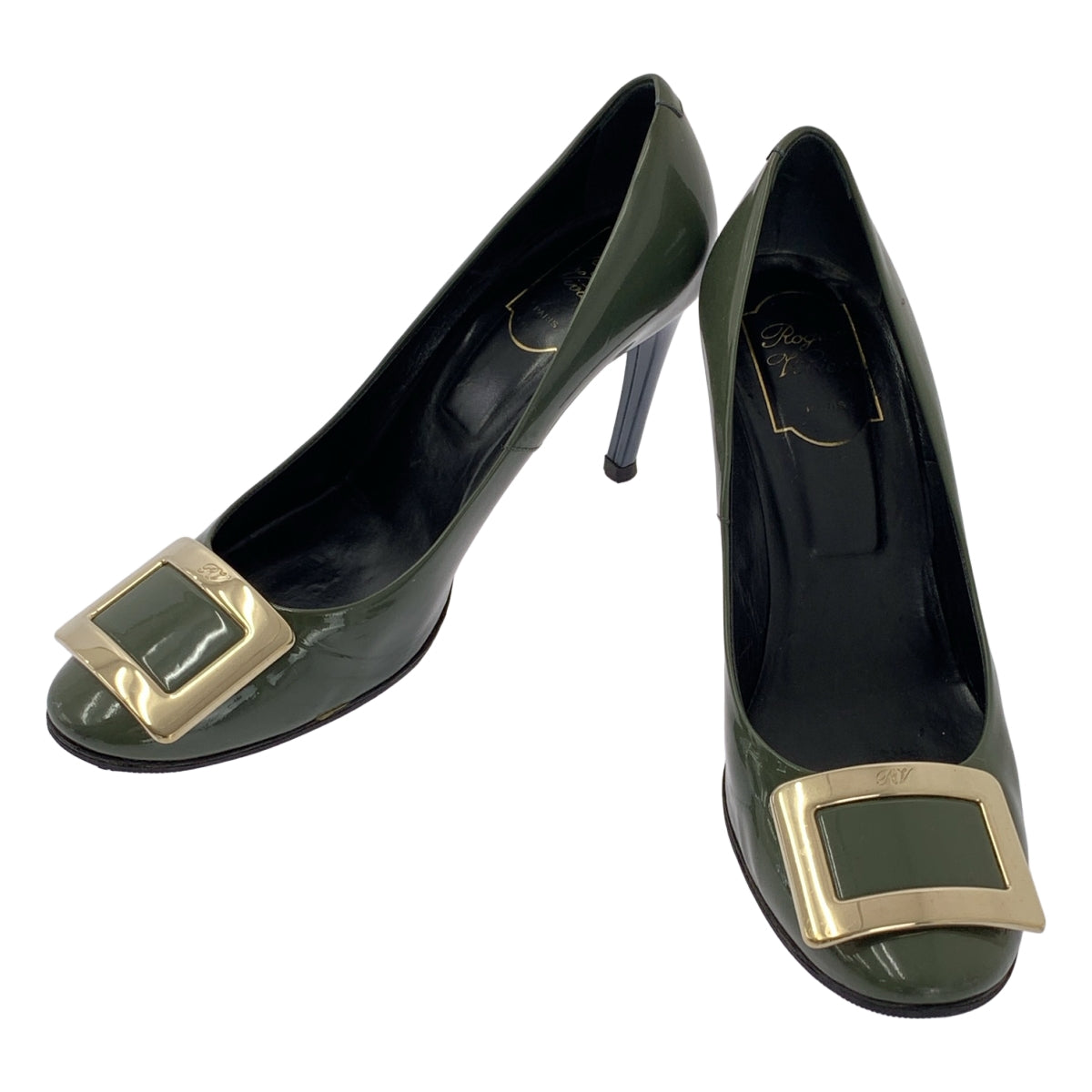 Roger Vivier | 漆皮Logo高跟鞋 | 尺寸38.5 | 女士