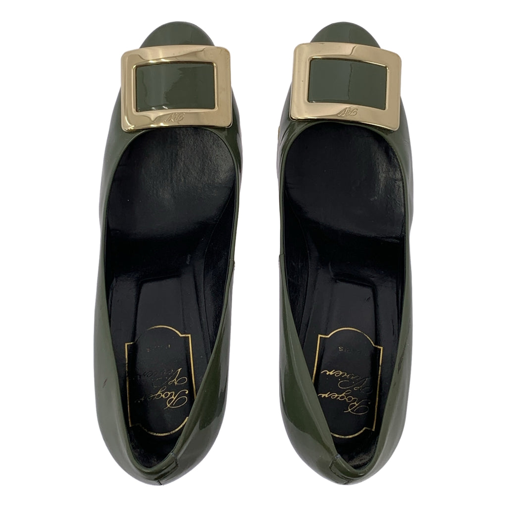 Roger Vivier | 漆皮Logo高跟鞋 | 尺寸38.5 | 女士