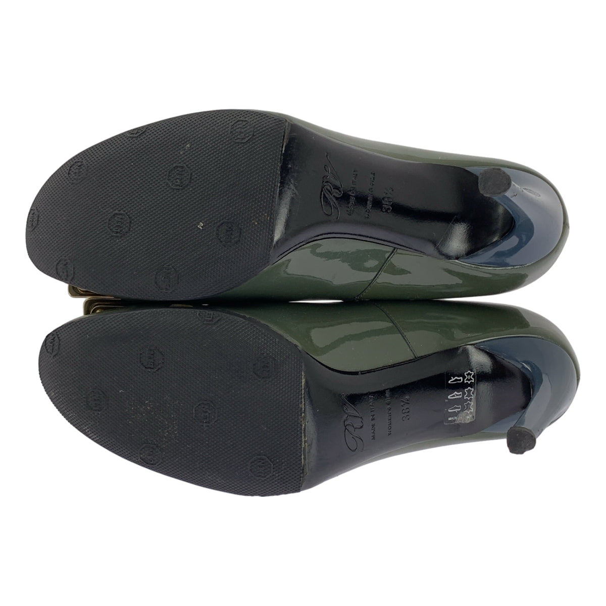 Roger Vivier | 漆皮Logo高跟鞋 | 尺寸38.5 | 女士