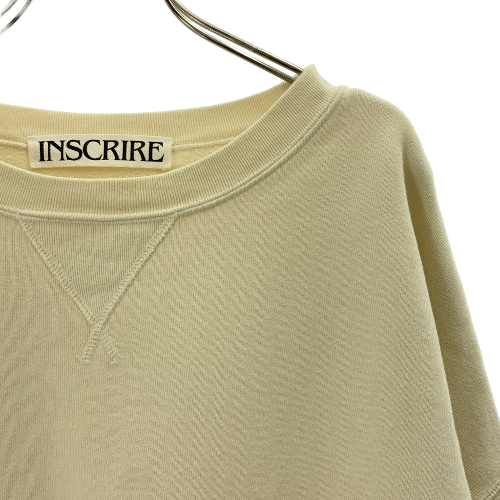 INSCRIRE / アンスクリア | オーバーシルエット スウェット トレーナー | F | レディース