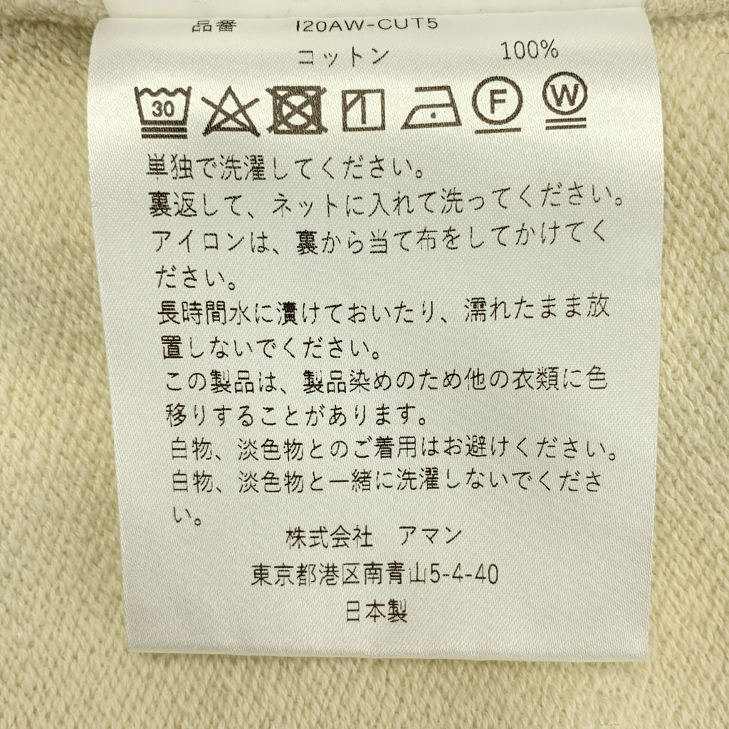 INSCRIRE / アンスクリア | オーバーシルエット スウェット トレーナー | F | レディース