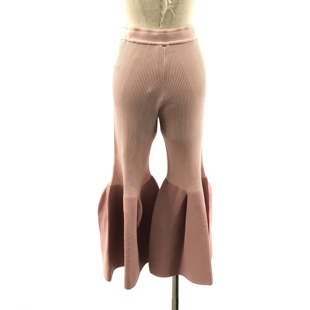 CFCL / 시에후시엘 | POTTERY CUPRO BELL BOTTOM PANTS / 드로스트링 웨스트 고무 벨 팬츠 | 1 |