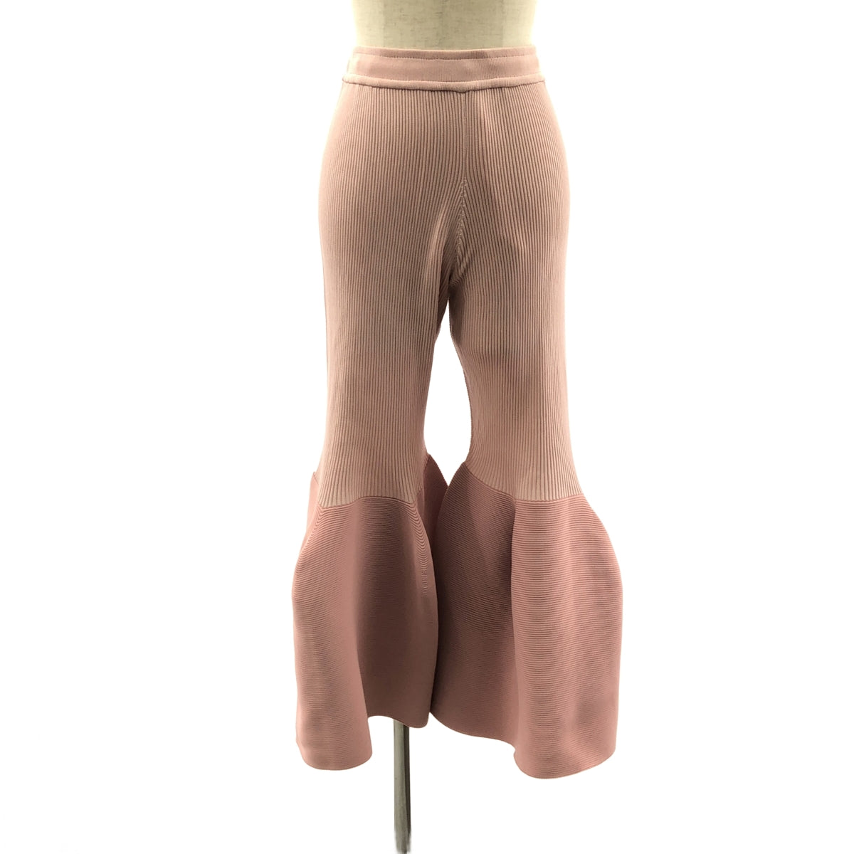 CFCL / 시에후시엘 | POTTERY CUPRO BELL BOTTOM PANTS / 드로스트링 웨스트 고무 벨 팬츠 | 1 |