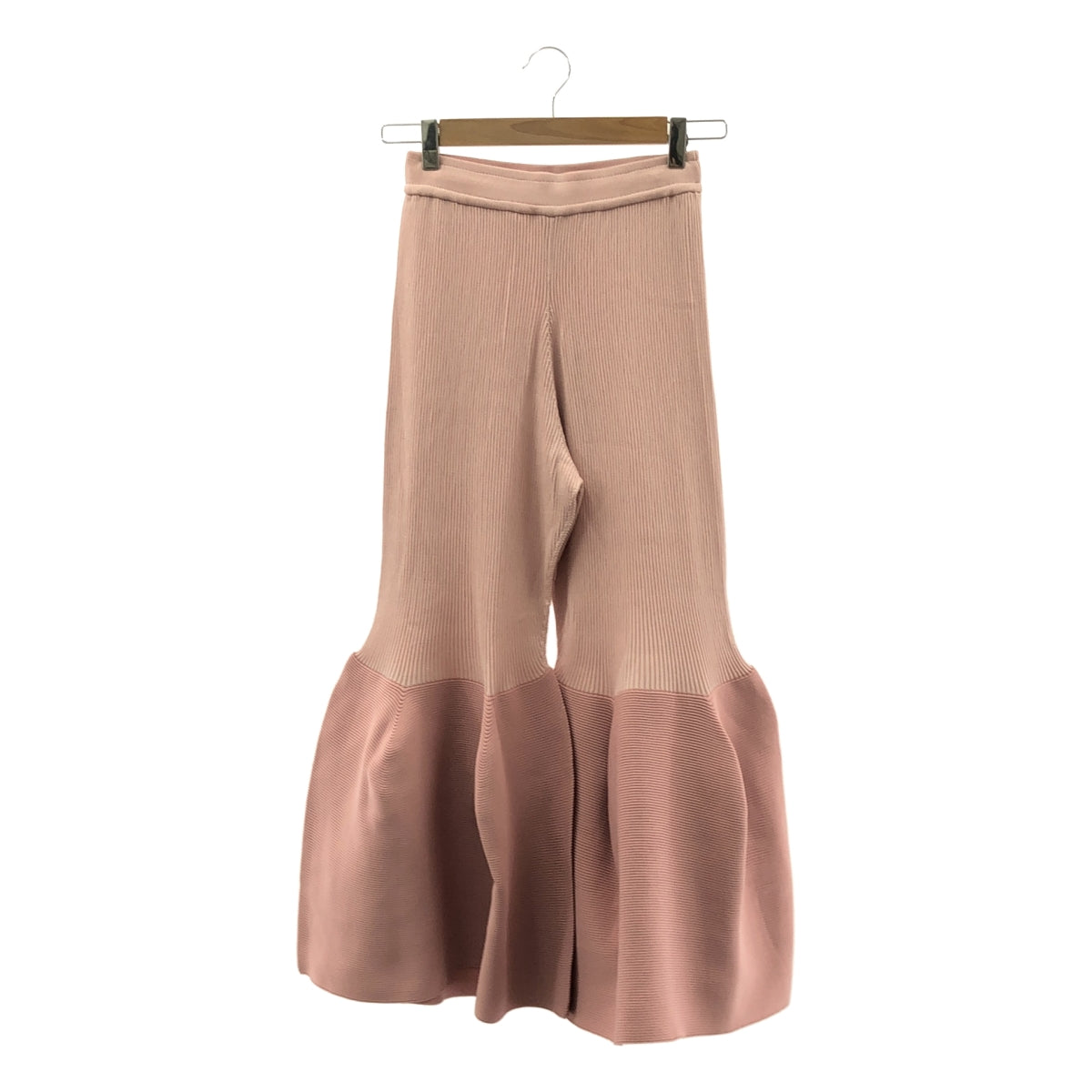 CFCL / 시에후시엘 | POTTERY CUPRO BELL BOTTOM PANTS / 드로스트링 웨스트 고무 벨 팬츠 | 1 |