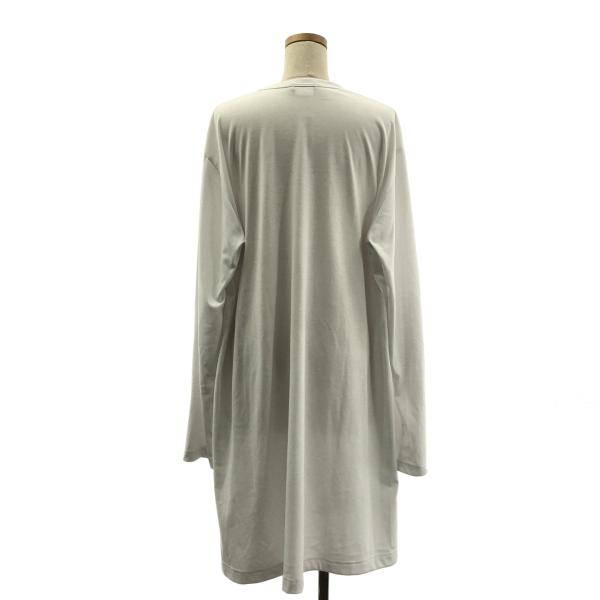 COMME des GARCONS HOMME PLUS / コムデギャルソンオムプリュス | 2024SS | ポリエステル ロゴプリント リップパッチ ロングカットソー | L | メンズ