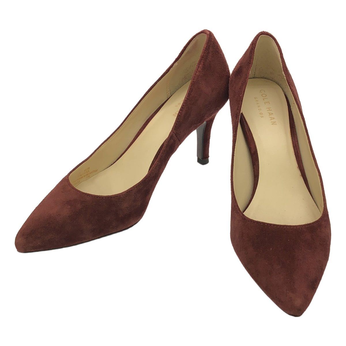 [狀況良好] COLE HAAN / Cole Haan | 絨面革 Juliana 高跟鞋 | 5.5 | 紅色 | 女款