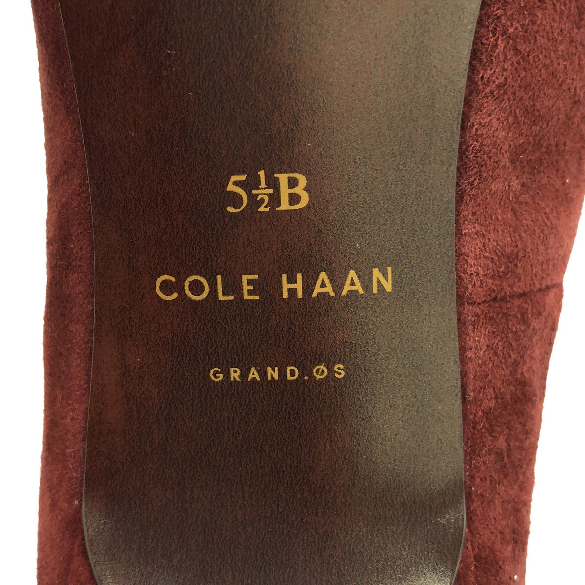 【美品】  COLE HAAN / コールハーン | スエード ジュリアナパンプス | 5.5 | レッド | レディース