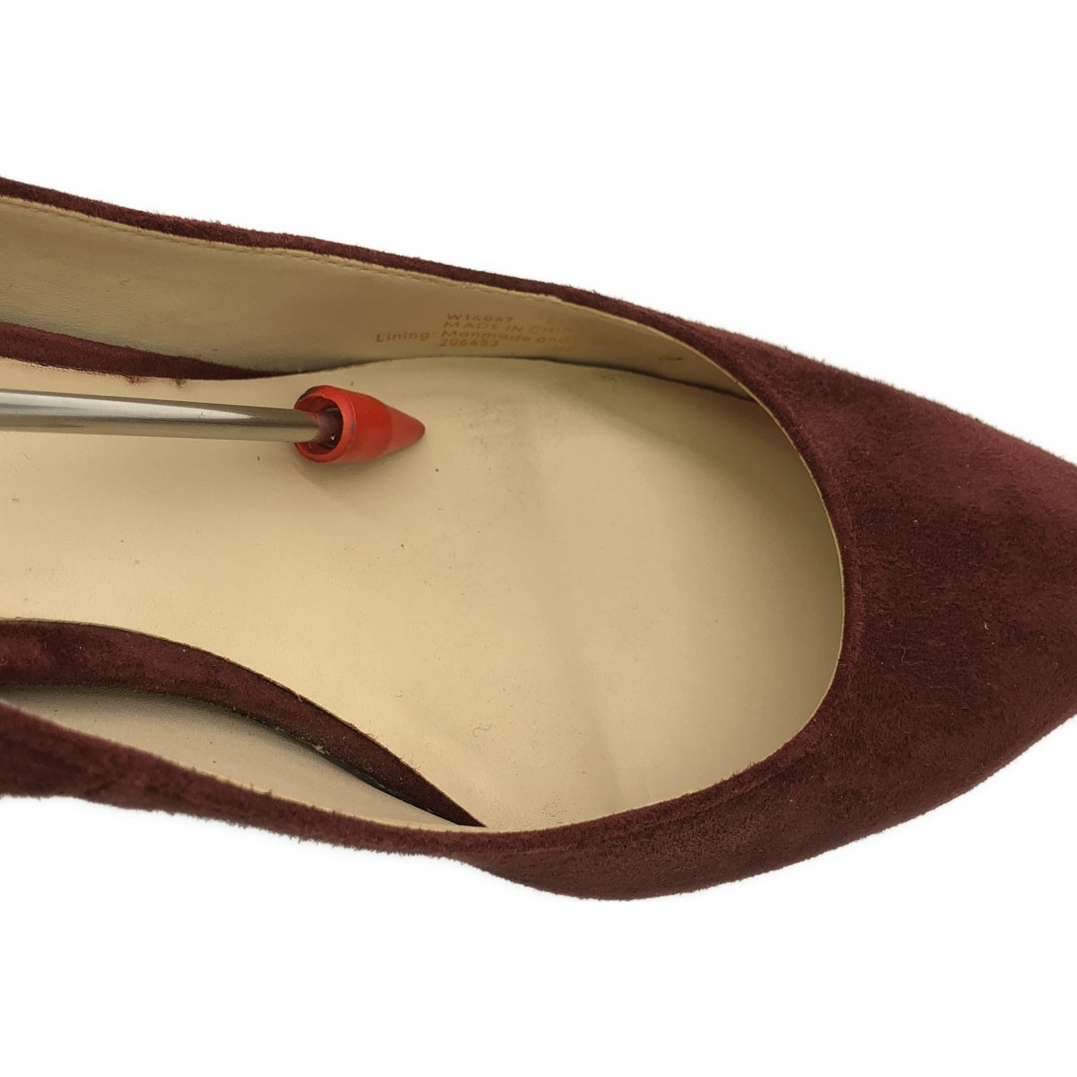 【美品】  COLE HAAN / コールハーン | スエード ジュリアナパンプス | 5.5 | レッド | レディース