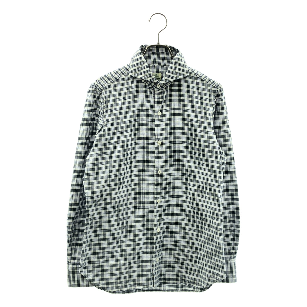 LUIGI BORRELLI / ルイジボレッリ | チェック ドレスシャツ | 15/38 | メンズ