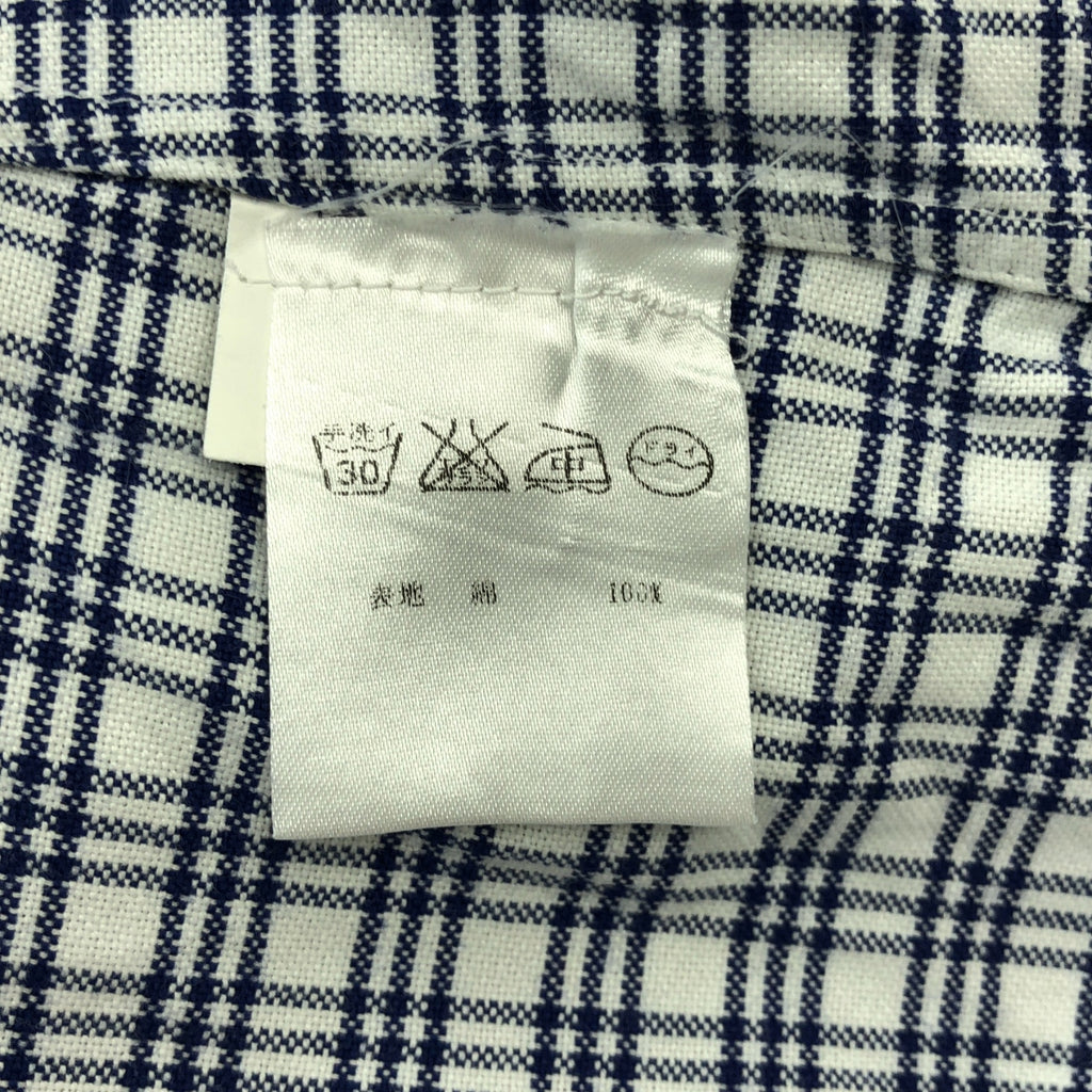 LUIGI BORRELLI / ルイジボレッリ | チェック ドレスシャツ | 15/38 | メンズ