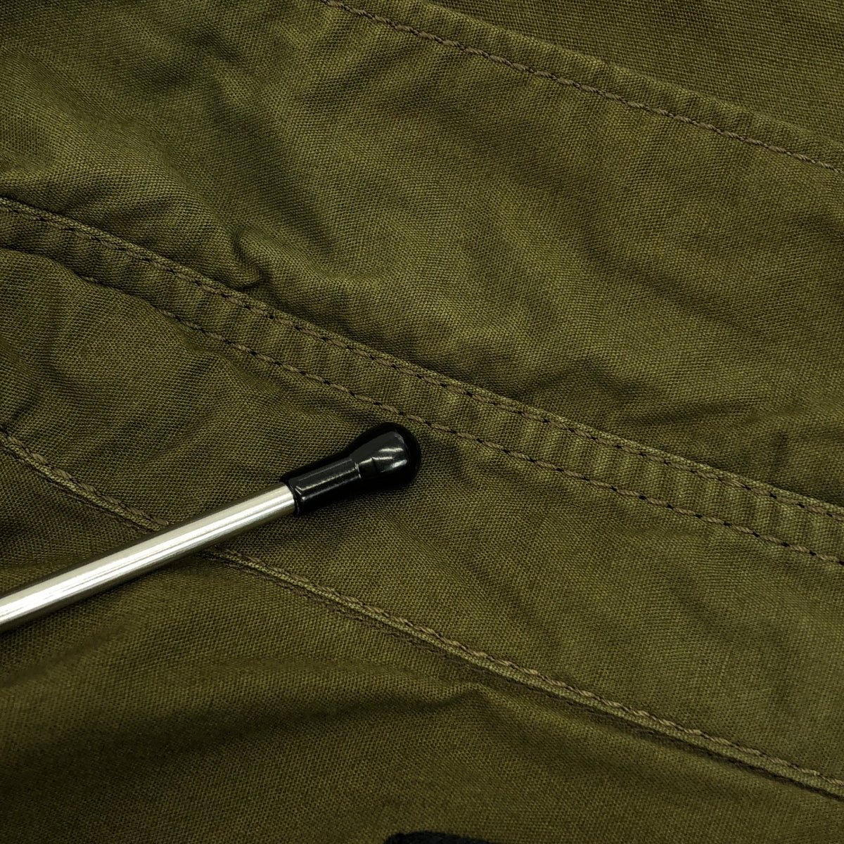 BLACK COMME des GARCONS / ブラックコムデギャルソン | 2014AW | ビッグボタン レギュラーカラーシャツ | L | オリーブ | メンズ