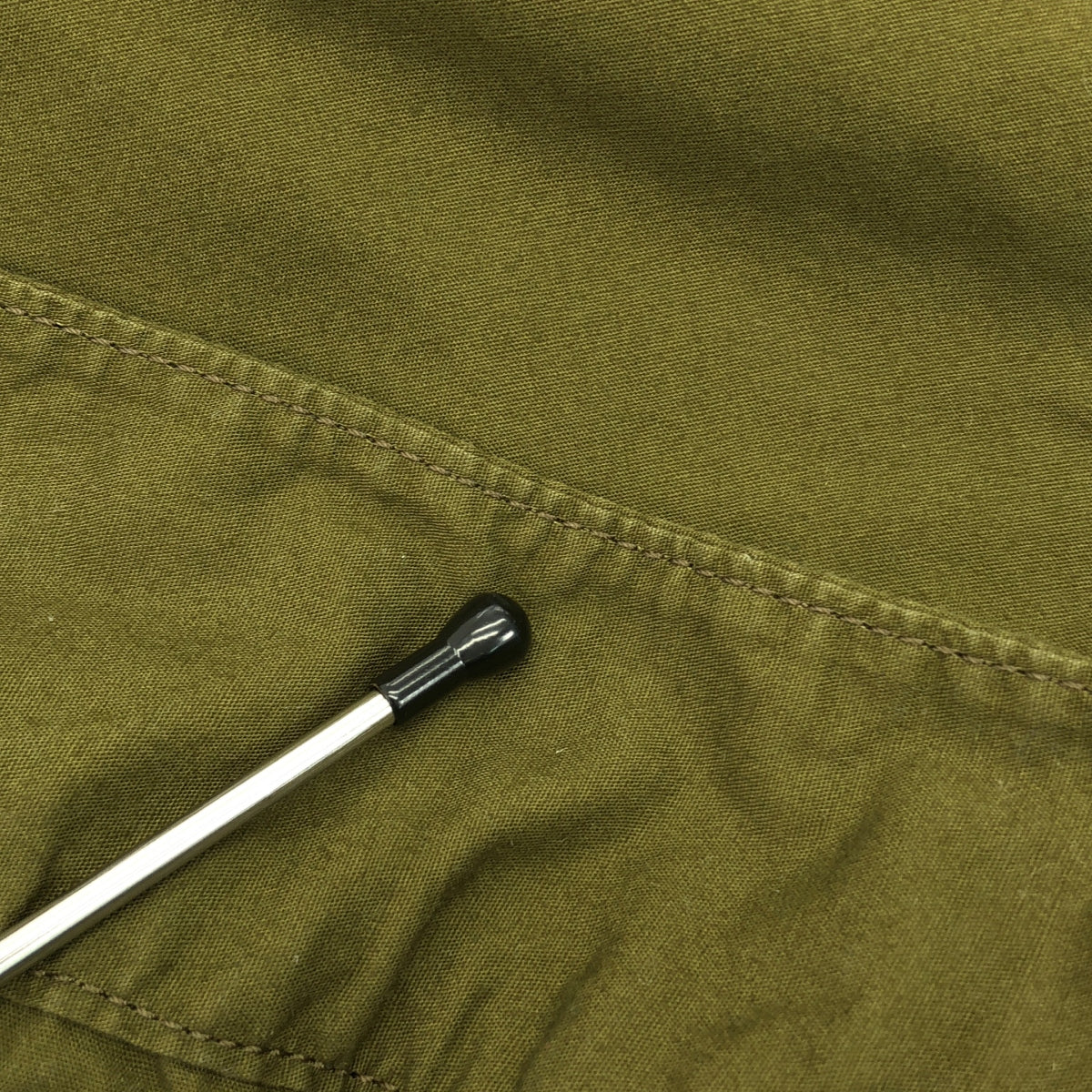 BLACK COMME des GARCONS / ブラックコムデギャルソン | 2014AW | ビッグボタン レギュラーカラーシャツ | L | オリーブ | メンズ