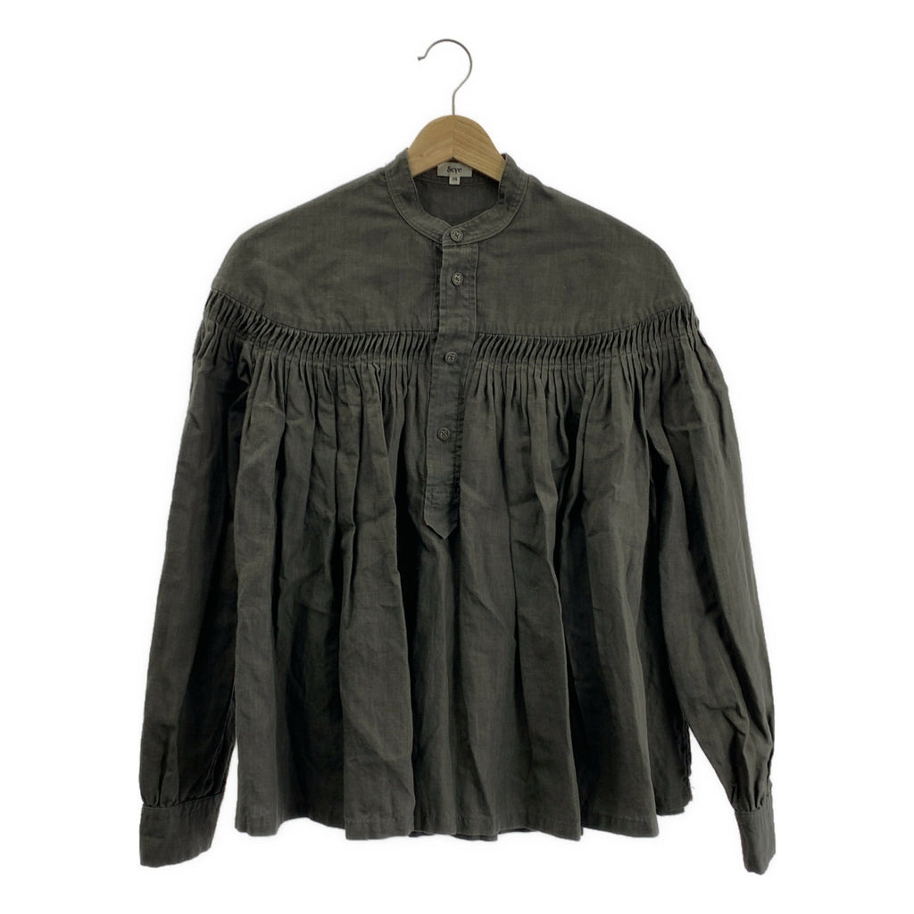 SCYE / サイ | リネン ピンタック プルオーバー ブラウス | 38 | レディース