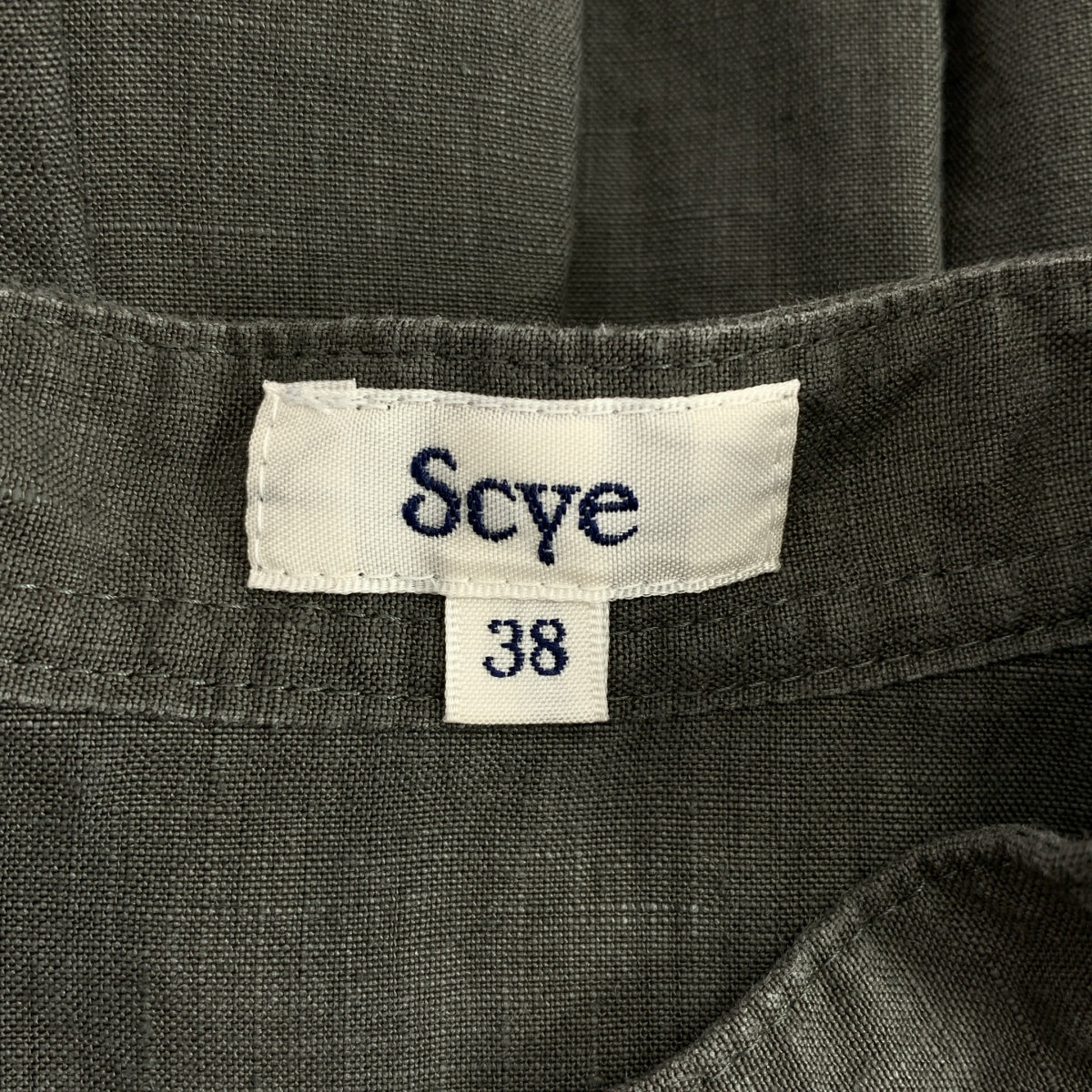 SCYE / サイ | リネン ピンタック プルオーバー ブラウス | 38