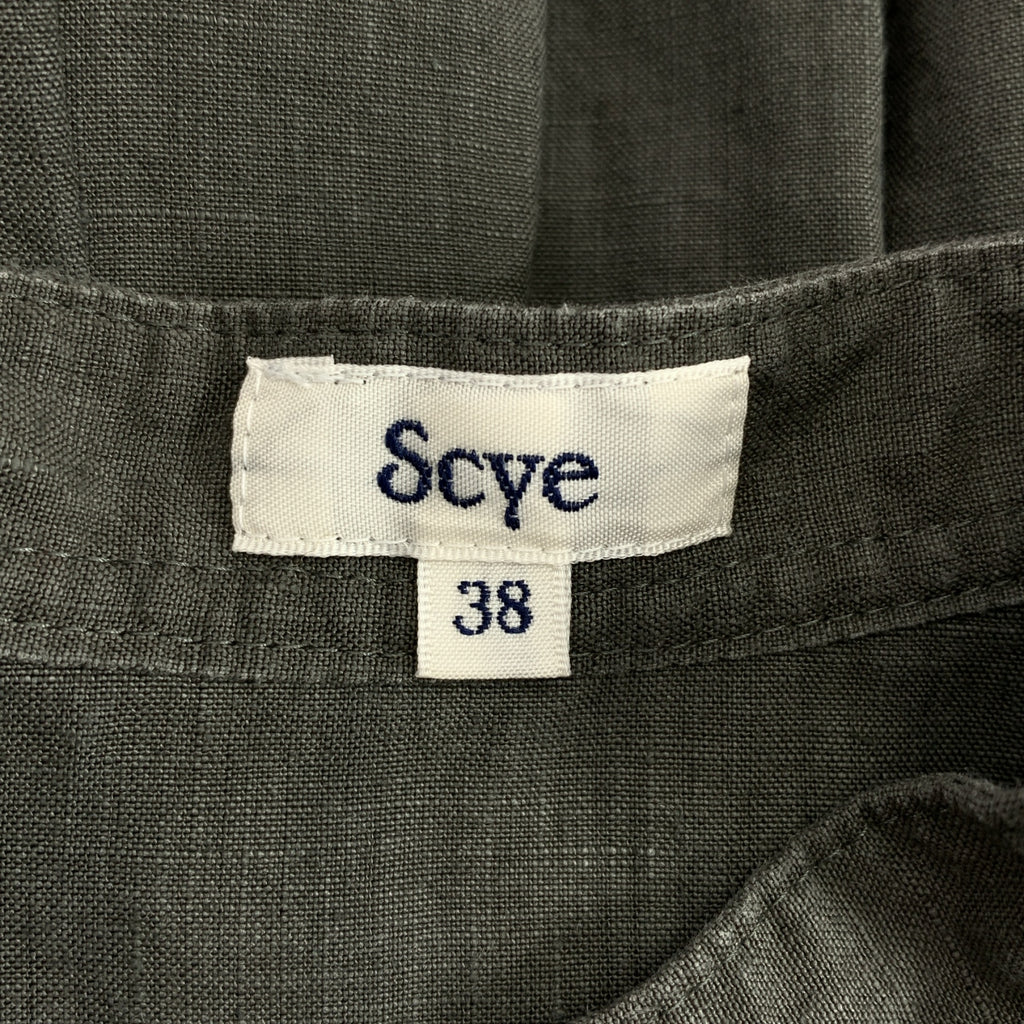 SCYE / サイ | リネン ピンタック プルオーバー ブラウス | 38 | レディース