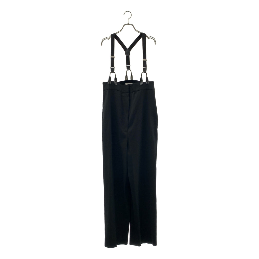 H BEAUTY&YOUTH / エイチビューティアンドユース | HIGH WAIST SUSPENDERS PANTS サスペンダー パンツ | M | レディース