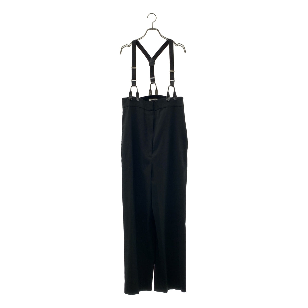 H BEAUTY&YOUTH / エイチビューティアンドユース | HIGH WAIST SUSPENDERS PANTS サスペンダー パンツ | M | レディース
