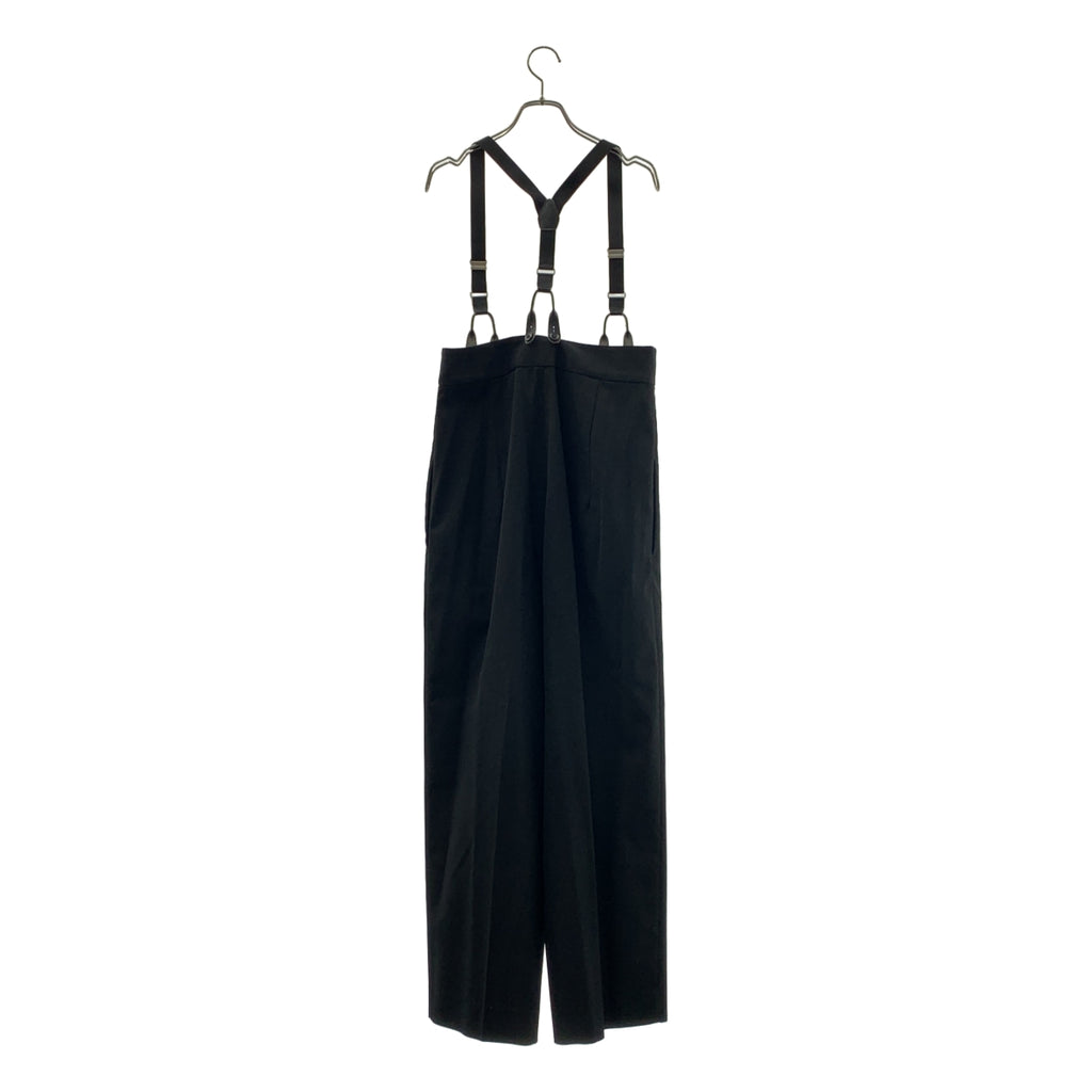 H BEAUTY&YOUTH / エイチビューティアンドユース | HIGH WAIST SUSPENDERS PANTS サスペンダー パンツ | M | レディース
