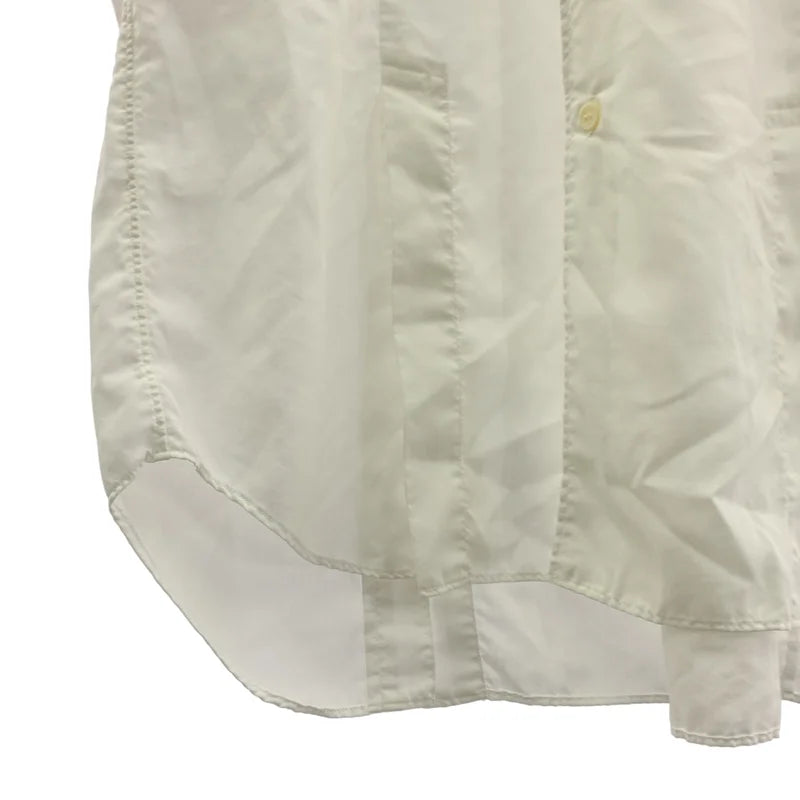 COMME des GARCONS HOMME DEUX / 꼼데가르송옴므듀 | 2024SS | 프런트 슬릿 폴리에스터 S/S 셔츠 | M | 남성