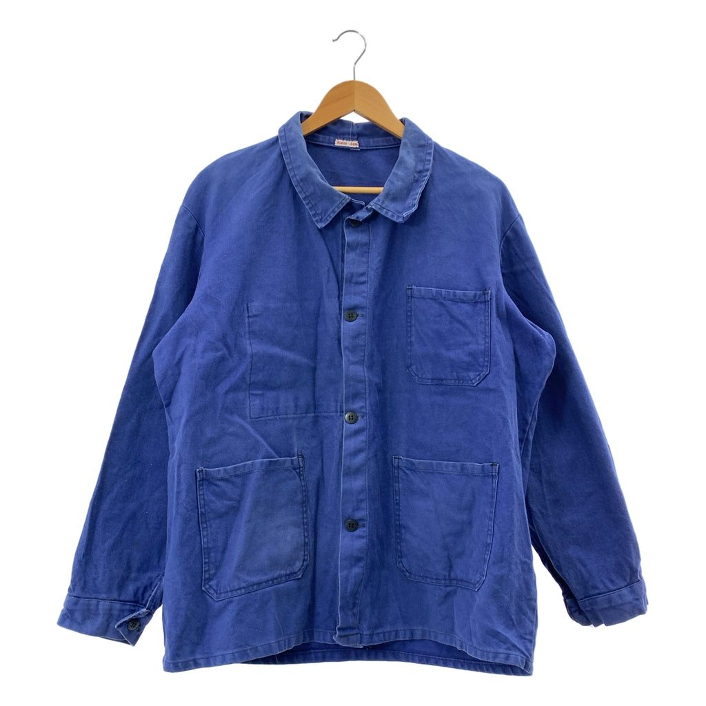 EURO VINTAGE / ユーロヴィンテージ | BLAISE JEAN コットンツイル カバーオール ワークジャケット |