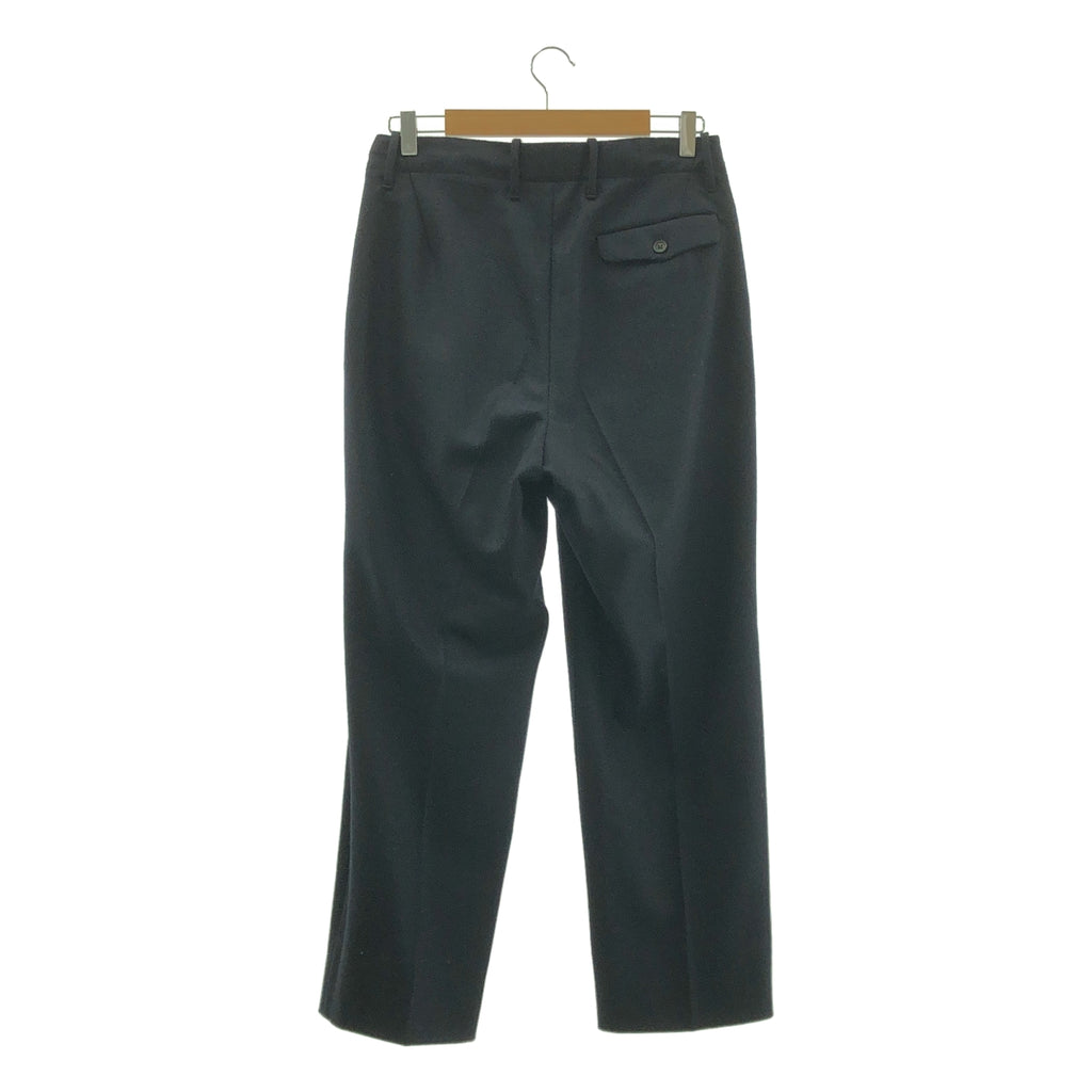 HAVERSACK / ハバーサック | ウール 2タック スラックス パンツ | 1 | レディース